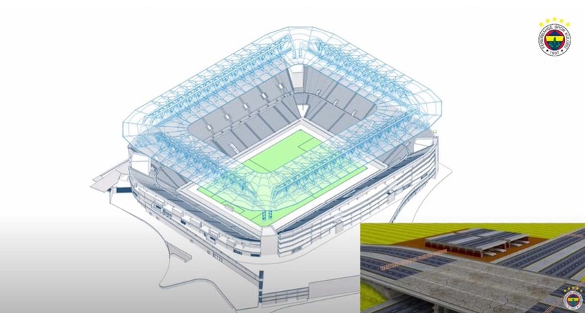 Fenerbahçe yeni stat projesini duyurdu! Kapasite artacak! İşte Şükrü Saracoğlu Stadyumu’nun yeni hali - Resim : 6