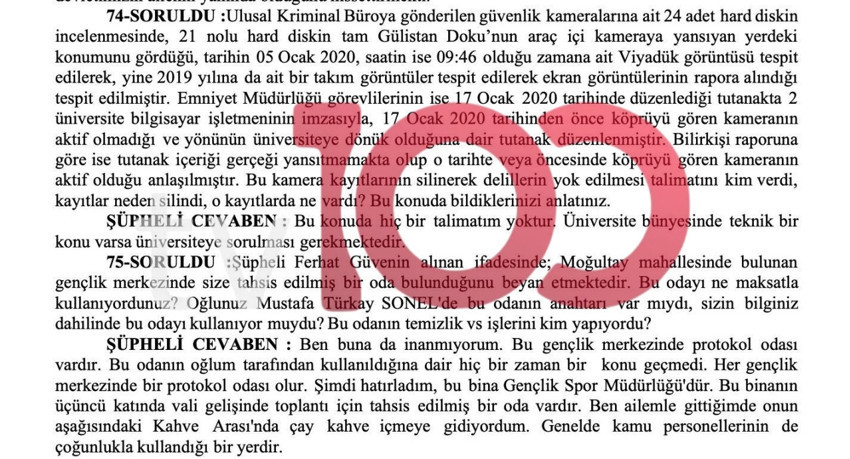 Tuncay Sonel'in ifadesi ortaya &ccedil;ıktı: İlk kez tv100'de! - Resim : 4