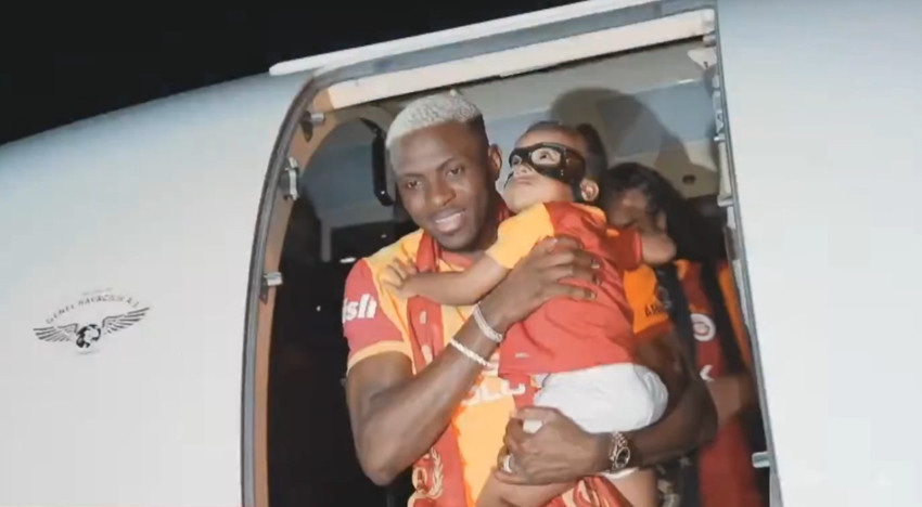 Galatasaray, Osimhen'e kavuştu! Yıldız golcü İstanbul'a geldi - Resim : 5