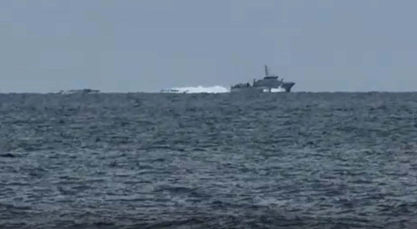 T&uuml;rk balık&ccedil;ıya taciz! T&uuml;rk Sahil G&uuml;venliği, Yunan unsurlarını b&ouml;yle kovaladı: Onlar vazge&ccedil;miyor, biz de vazge&ccedil;meyeceğiz - Resim : 3