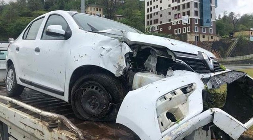 MHP MYK üyeleri Rize'de kaza yaptı