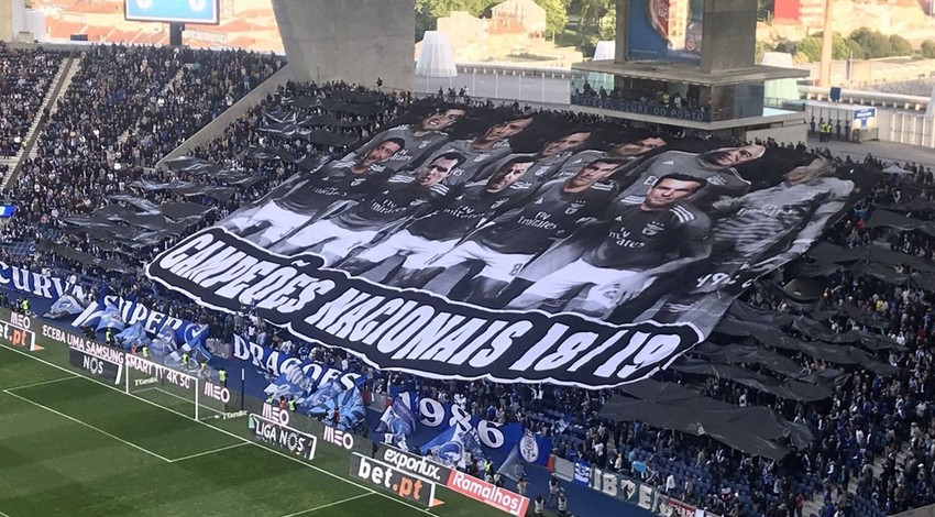 Porto'dan görülmemiş protesto