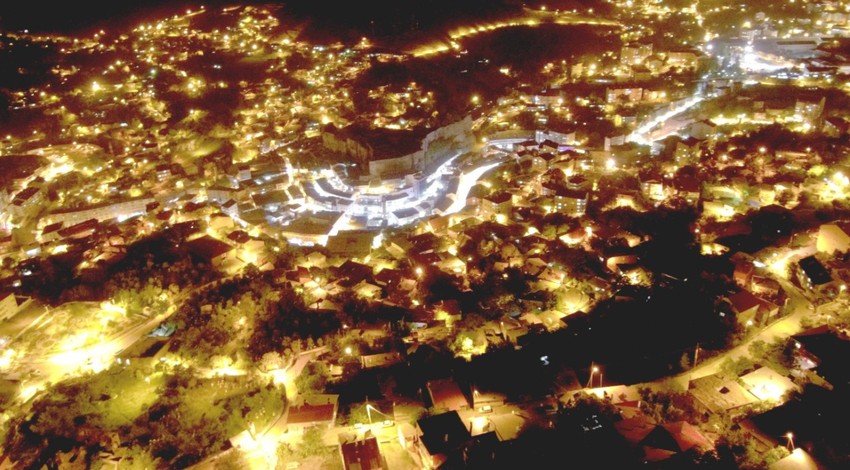 Güneş batıp ışıklar yandığında Bitlis