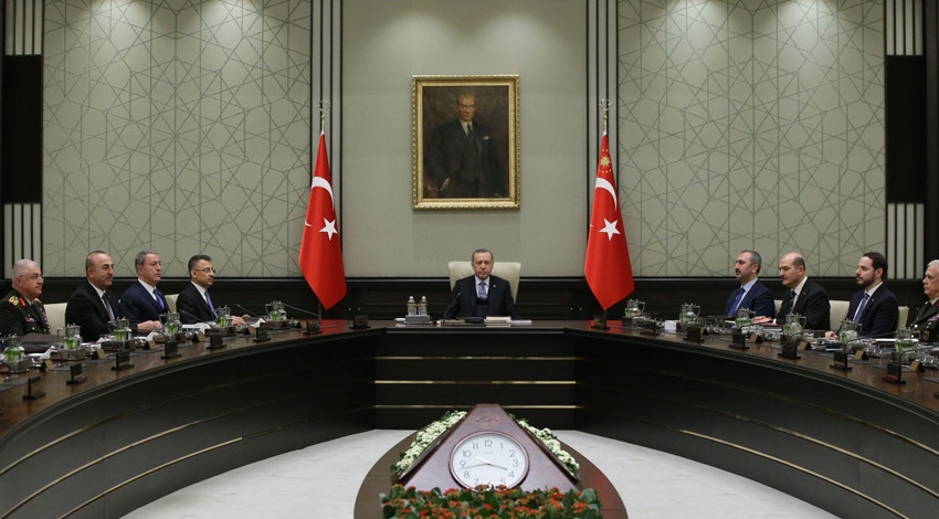 MGK toplantısı sona erdi