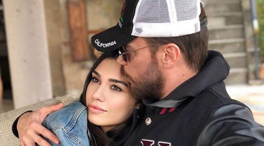 Burcu Kıratlı'dan Sinan Akçıl'a romantik mesaj!