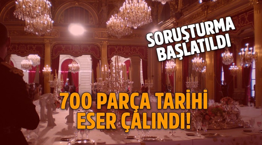 700 parça eser çalındı! Milyonluk hırsızlık!