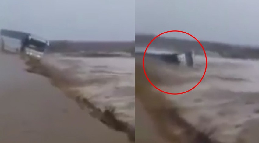 Sele kapılan otobüste 6 kişi hayatını kaybetti