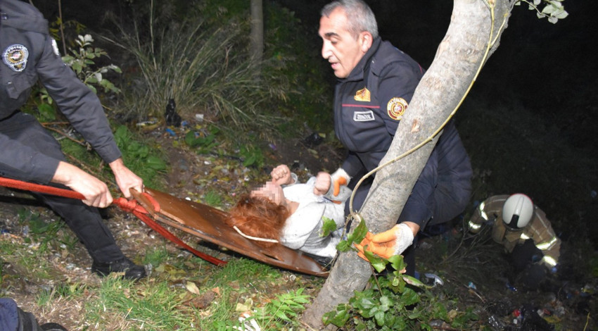 Kurtarılmayı değil telefonunun bulunmasını istedi