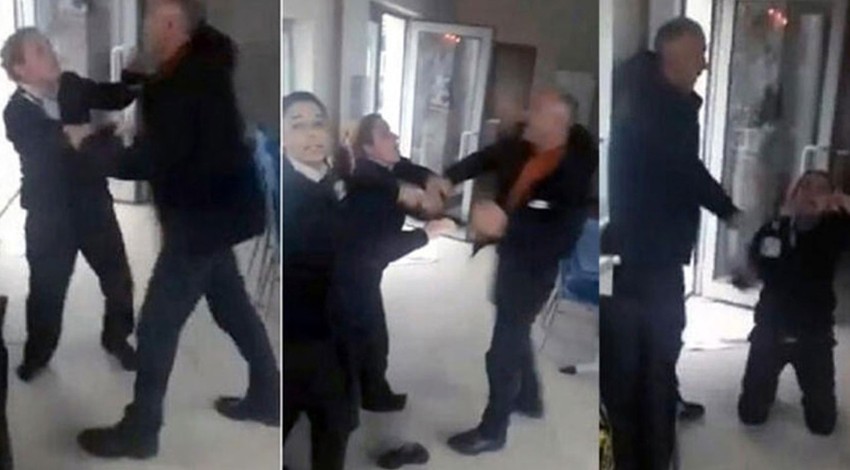Güvenlik müdürü, kadın görevlilere saldırdı sadece yeri değiştirildi