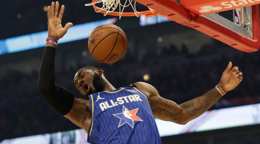 NBA All-Star'da Lebron'un takımı kazandı