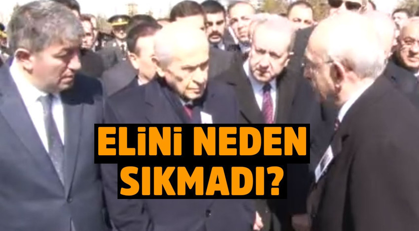 Elini neden sıkmadı