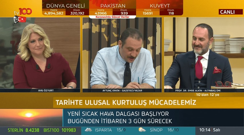 Sultan Vahdettin ile Mustafa Kemal Atatürk arasındaki konuşma