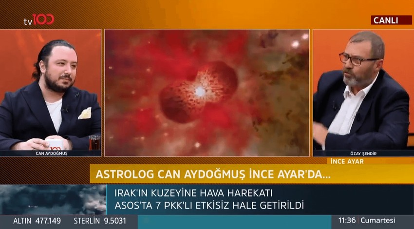 Astrolog Can Aydoğmuş: Türkiye'nin sınırları genişleyecek