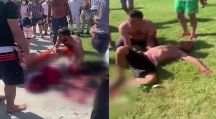 Yeşilköy'de plajda kavga: 3 yaralı