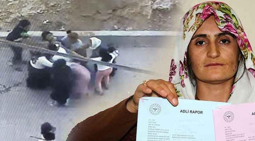 Genç kadın komşuları tarafından darp edildi! ''Beni öldüreceklerdi''