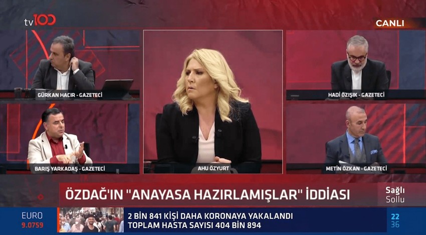 Ümit Özdağ, İbrahim Kaboğlu’nu işaret etti. HDP’liler biz böyle bir çalışma içinde değiliz dediler