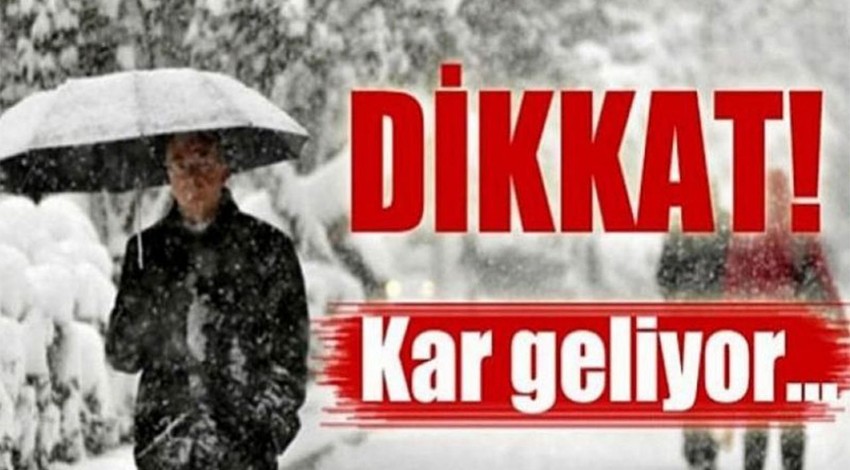 Bugün (9 Aralık) hava nasıl olacak? Meteoroloji kar yağışı uyarısı yaptı!