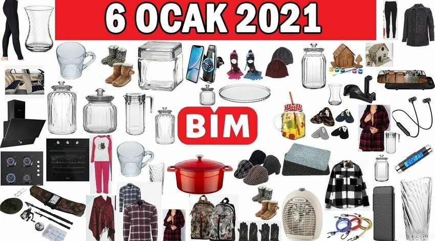 BİM 6 Ocak 2021 Aktüel ürünler kataloğu! BİM'de bu hafta neler var?