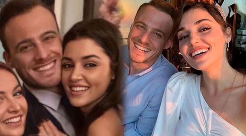 Hande Erçel ile Kerem Bursin’den aşk dedikodularını alevlendiren fotoğraf!