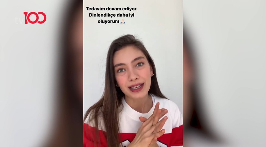 Neslihan Atagül sağlık durumuyla ilgili açıklama yaptı 'Biraz dinlenmeye ihtiyacım var'