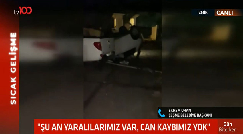 Son dakika... Çeşme Belediye Başkanı: Yaralılarımız var, can kaybı yok