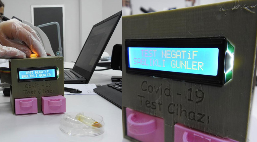 Gaziantep'te lise öğrencileri geliştirdi!.. 5 dakikada yüzde 95 oranında doğru sonuç veriyor!