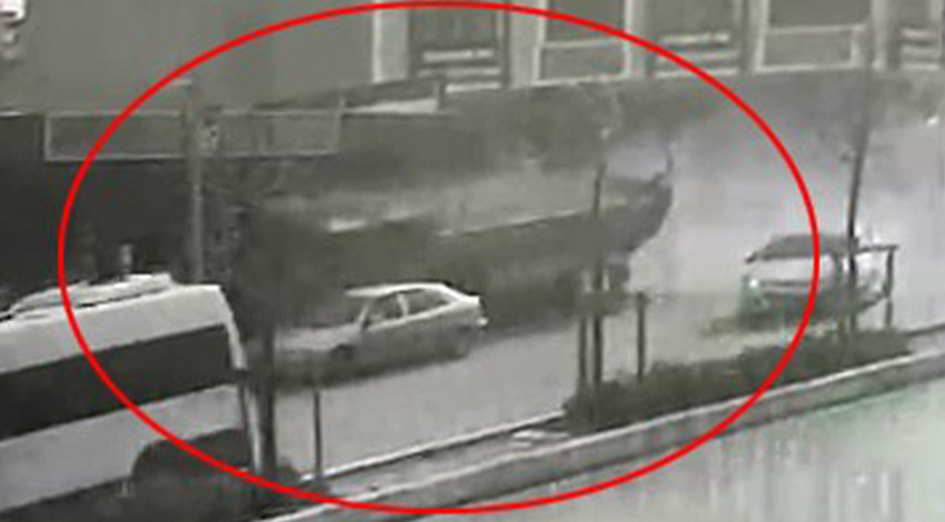 Kamyon caddeyi savaş alanına çevirdi!