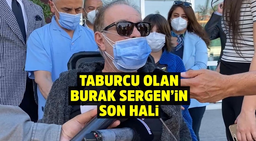 Koronavirüs tedavisinin ardından taburcu olan Sadakatsiz dizisinin Haluk Güçlü'sü Burak Sergen'in son hali şoke etti!