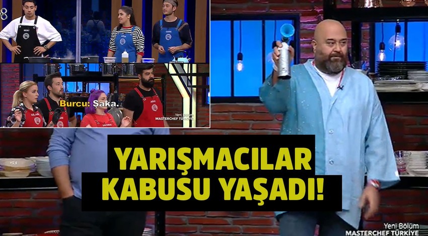 MasterChef'te tüm yarışmacılara büyük şok! Somer Sivrioğlu siren çaldı, kabus başladı