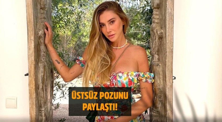 Yine yaptı yapacağını! Şeyma Subaşı üstsüz pozunu paylaştı!