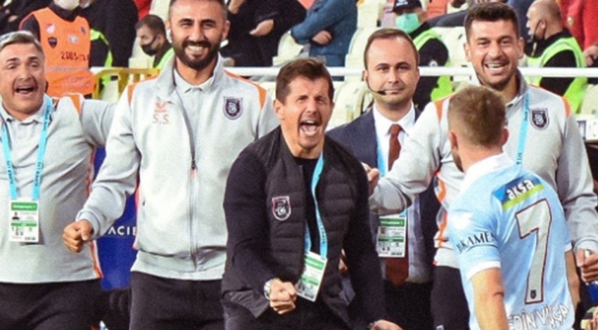 Emre Belözoğlu ile namağlup Başakşehir