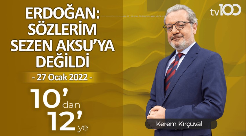 İstanbul'da Karla Mücadele Tartışması - Kerem Kırçuval ile 10'dan 12'ye - 27 Ocak 2022