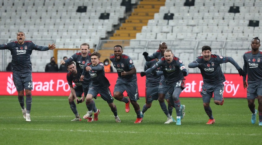Kartal penaltılarla çeyrek finalde