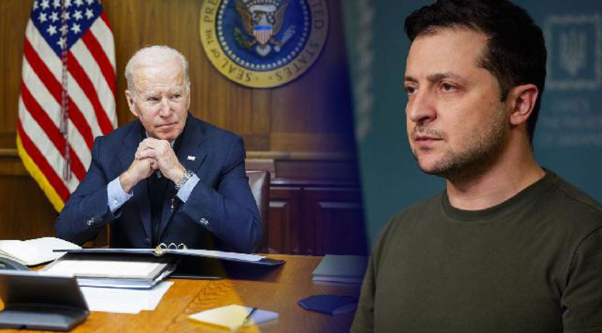 Zelenski, ABD Başkanı Biden arasında kritik telefon görüşmesi