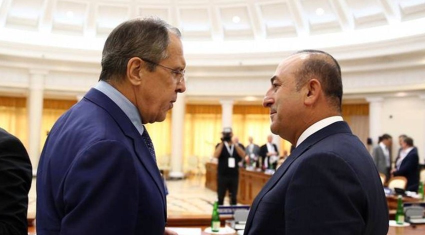 Bakan Çavuşoğlu Sergey Lavrov ile görüştü