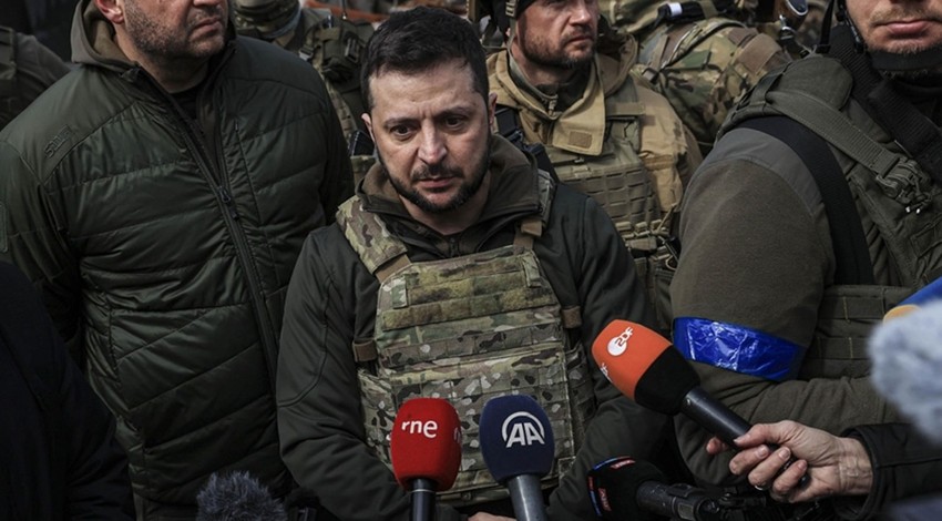 Zelenskiy: Rusya'ya yönelik yaptırımlar Buça'daki savaş suçları ile orantılı olmalı
