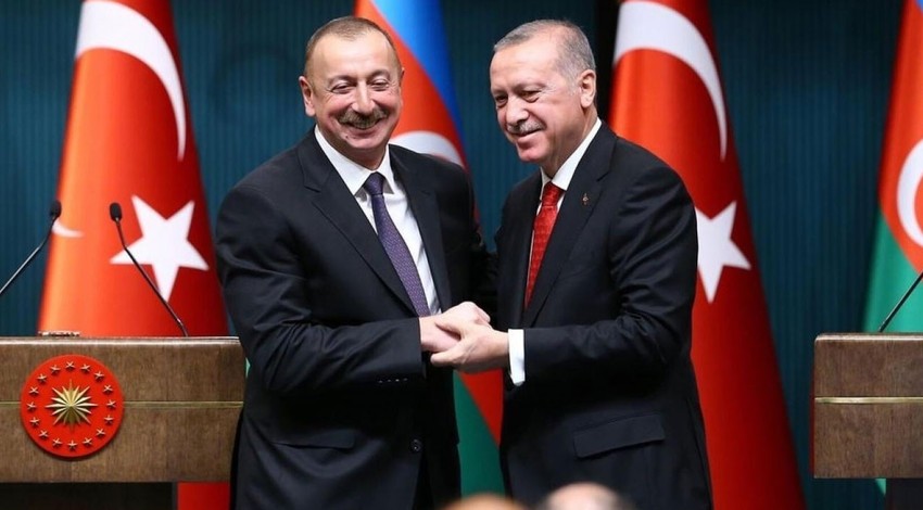Cumhurbaşkanı Erdoğan, İlham Aliyev ile görüştü