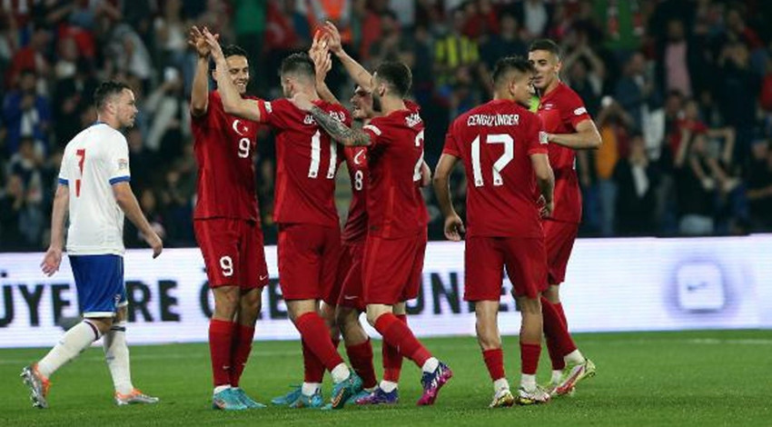 A Milli Takım Faroe Adaları'na 4 attı