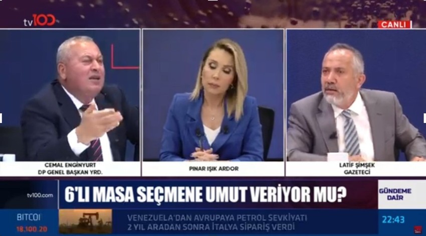 Cemal Enginyurt ile Latif Şimşek arasında 'HDP' tartışması