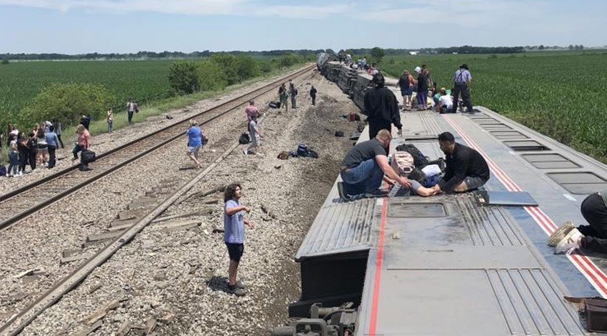 FACİA! Tren raydan çıktı: 3 ölü ve çok sayıda yaralı