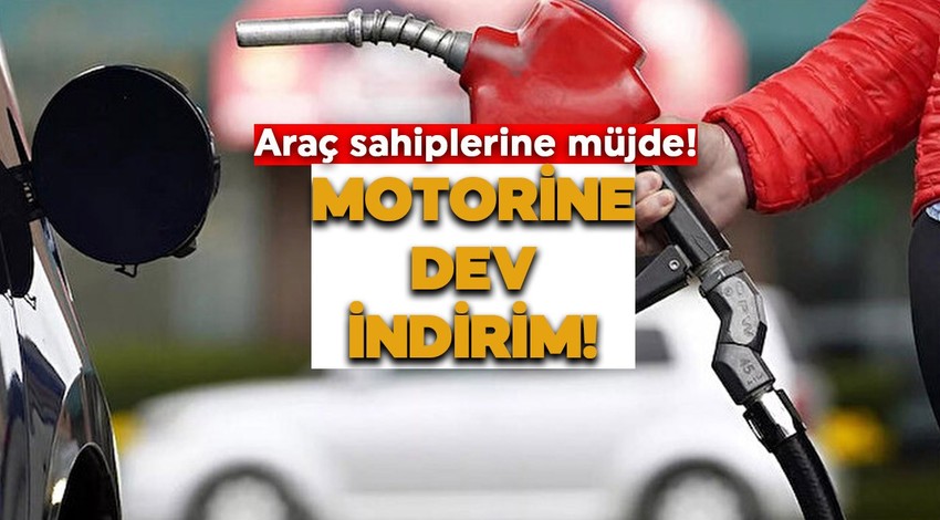 Motorine 2 lira 50 kuruş indirim! (29 Haziran 2022 Çarşamba güncel akaryakıt fiyatları)