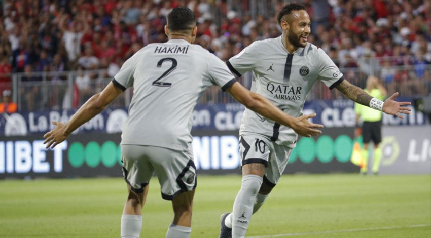 Clermont 0-5 Paris Saint-Germain 'Messi şov yaptı'