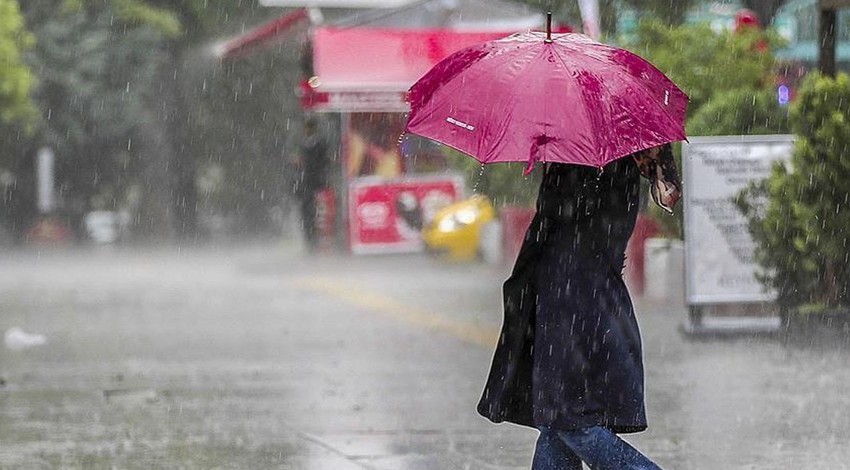 Meteoroloji sarı kodlu uyarı verdi! 11 ilde sağanak yağış olacak