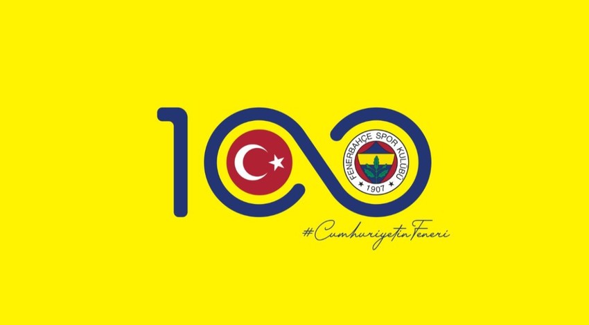 Fenerbahçe, Cumhuriyet’in 100. yılına özel hazırlanan armasını paylaştı