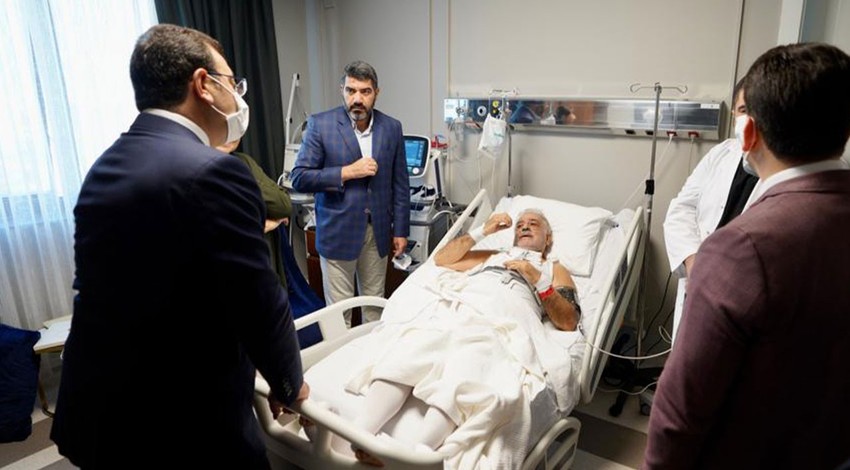 İBB Başkanı İmamoğlu Binali Yıldırım'ı ziyaret etti