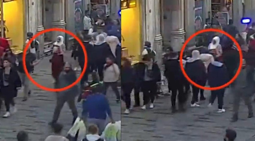 Bombacı teröristin en net keşif görüntüsü ortaya çıktı! Telefonla fotoğraflar çekti: En kalabalık yeri tespit etmeye çalıştı