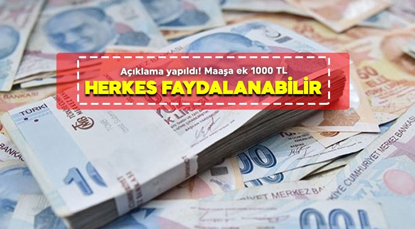 Dikkat! Çalışan herkes hak ediyor! 8 ay boyunca kış desteği! Maaşa ek 1000 TL