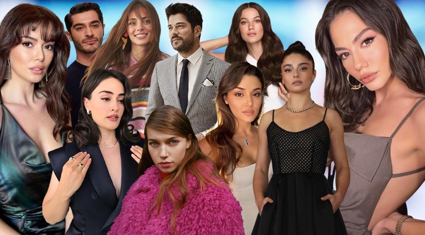 İlk sıradaki oyuncuyu görenler şaşkına döndü! O isim Rabia Soytürk, Hande Erçel, Burak Deniz, Afra Saraçoğlu, Demet Özdemir'e fark attı