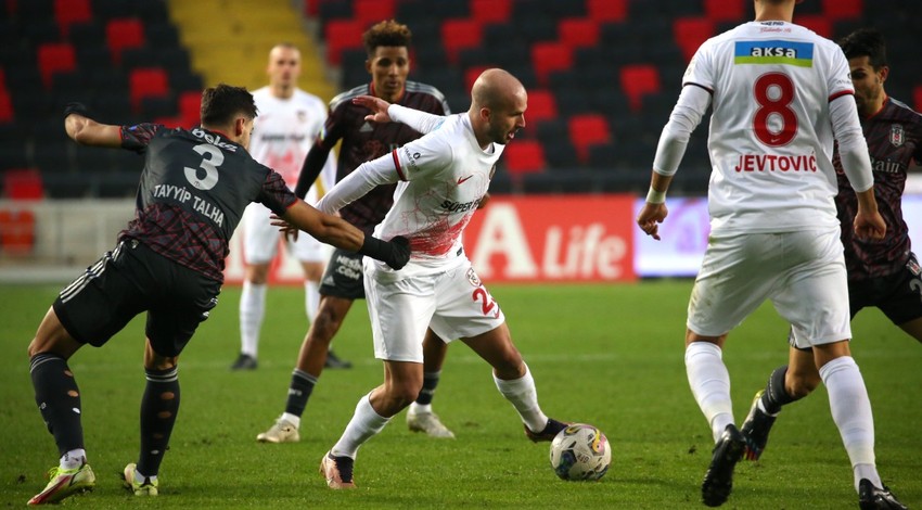 Gaziantep FK ile Beşiktaş yenişemedi!