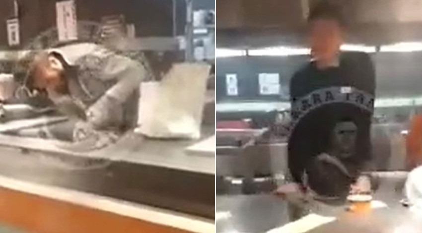 Ünlü köftecideki manzara herkesin dilinde! Vatandaşa köfte pişirirken yanında bir de bunu yaptılar